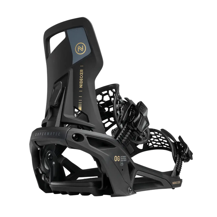 Nidecker OG Supermatic Black 2026 – Snowboardbindung
