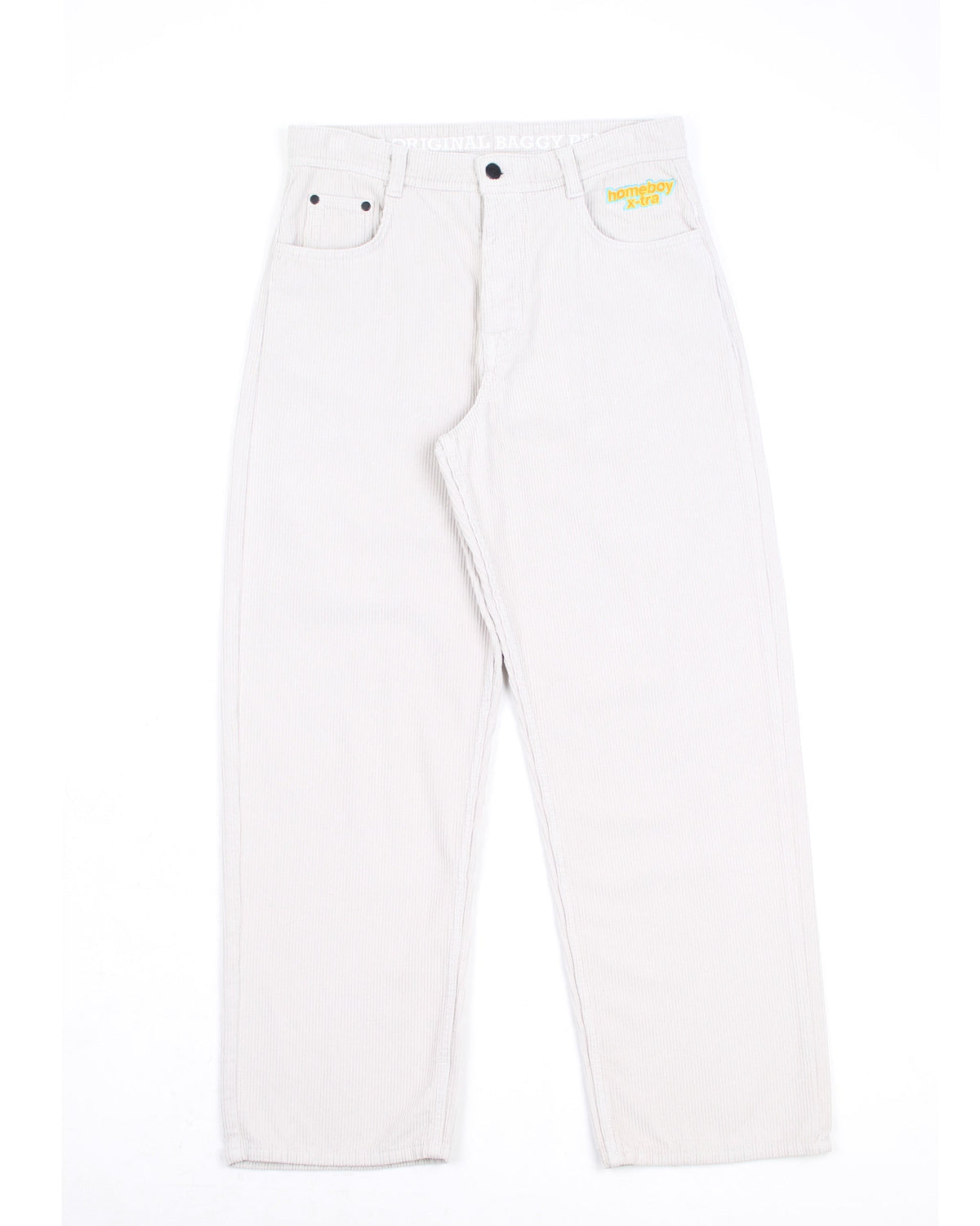 Homeboy X-tra Baggy Cord Hose – Antarctica – Vorderansicht
