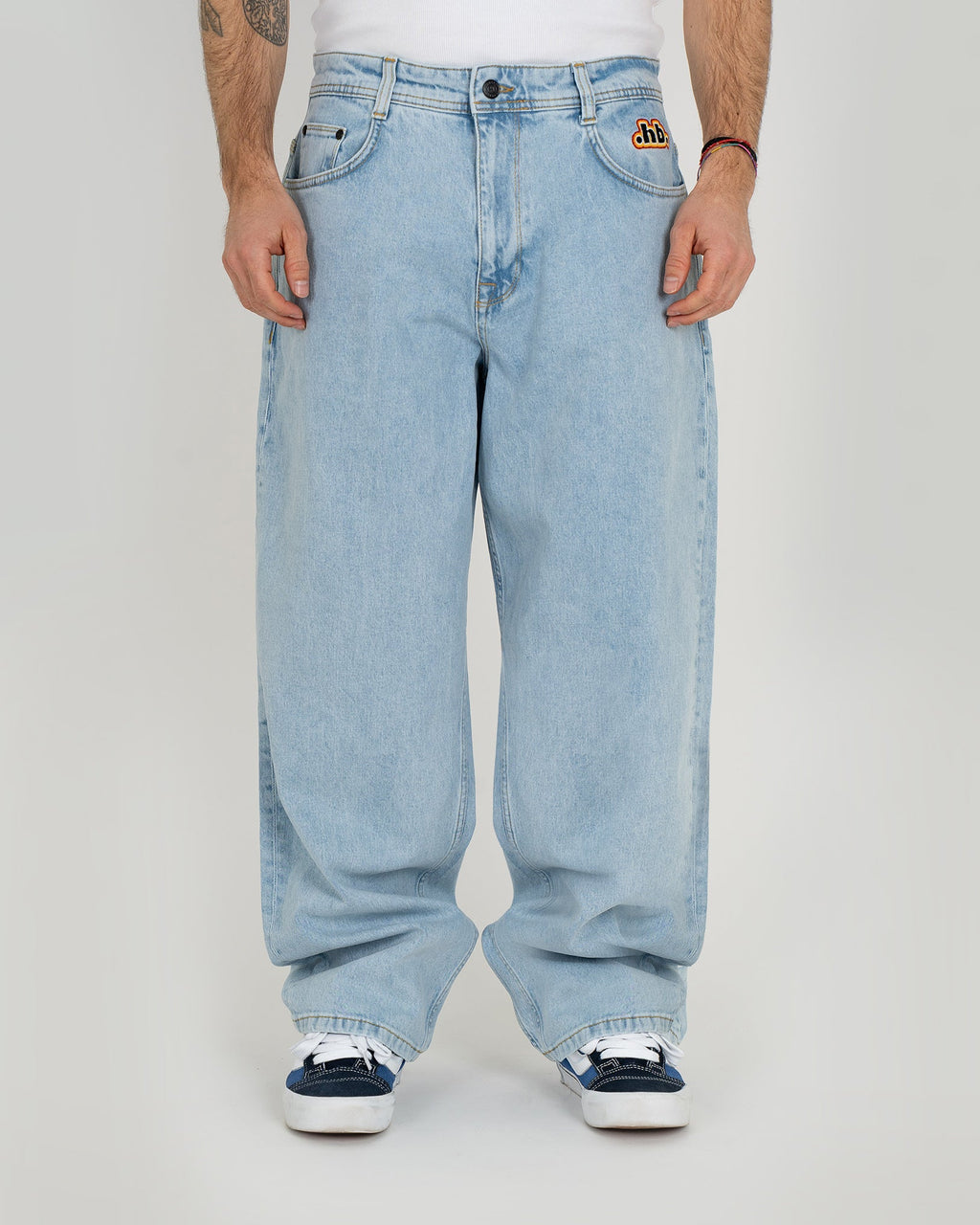 Homeboy X-tra Monster Retro .hb. Denim – Moon – Vorderansicht