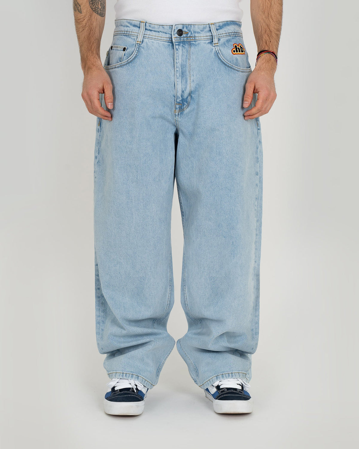Homeboy X-tra Monster Retro .hb. Denim – Moon – Vorderansicht
