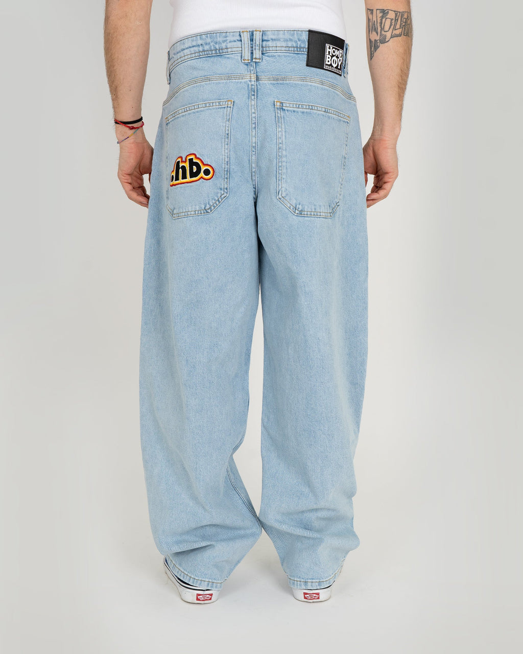 Homeboy X-tra Monster Retro .hb. Denim – Moon – Rückansicht