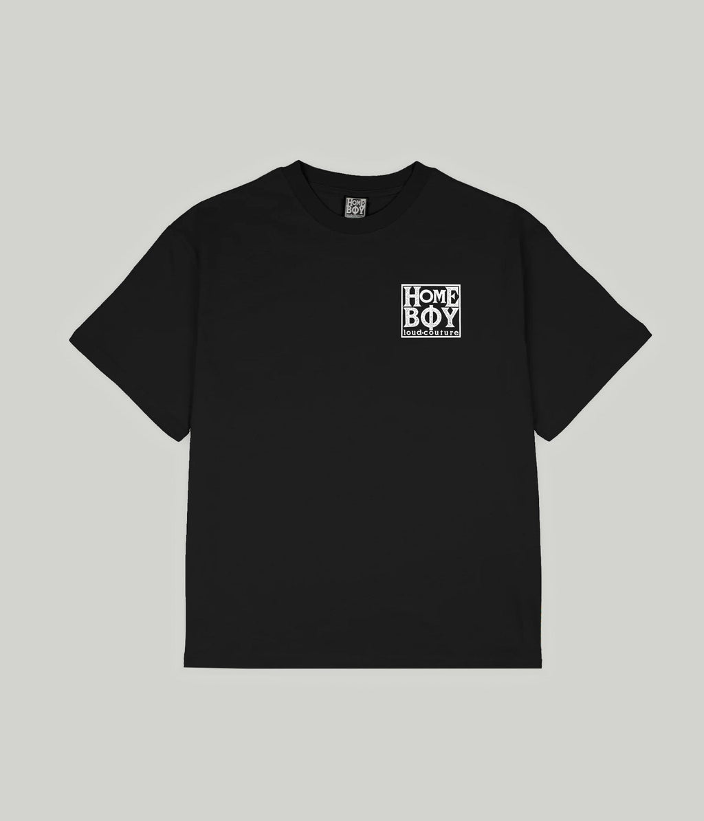 Homeboy Old School Tee – Black