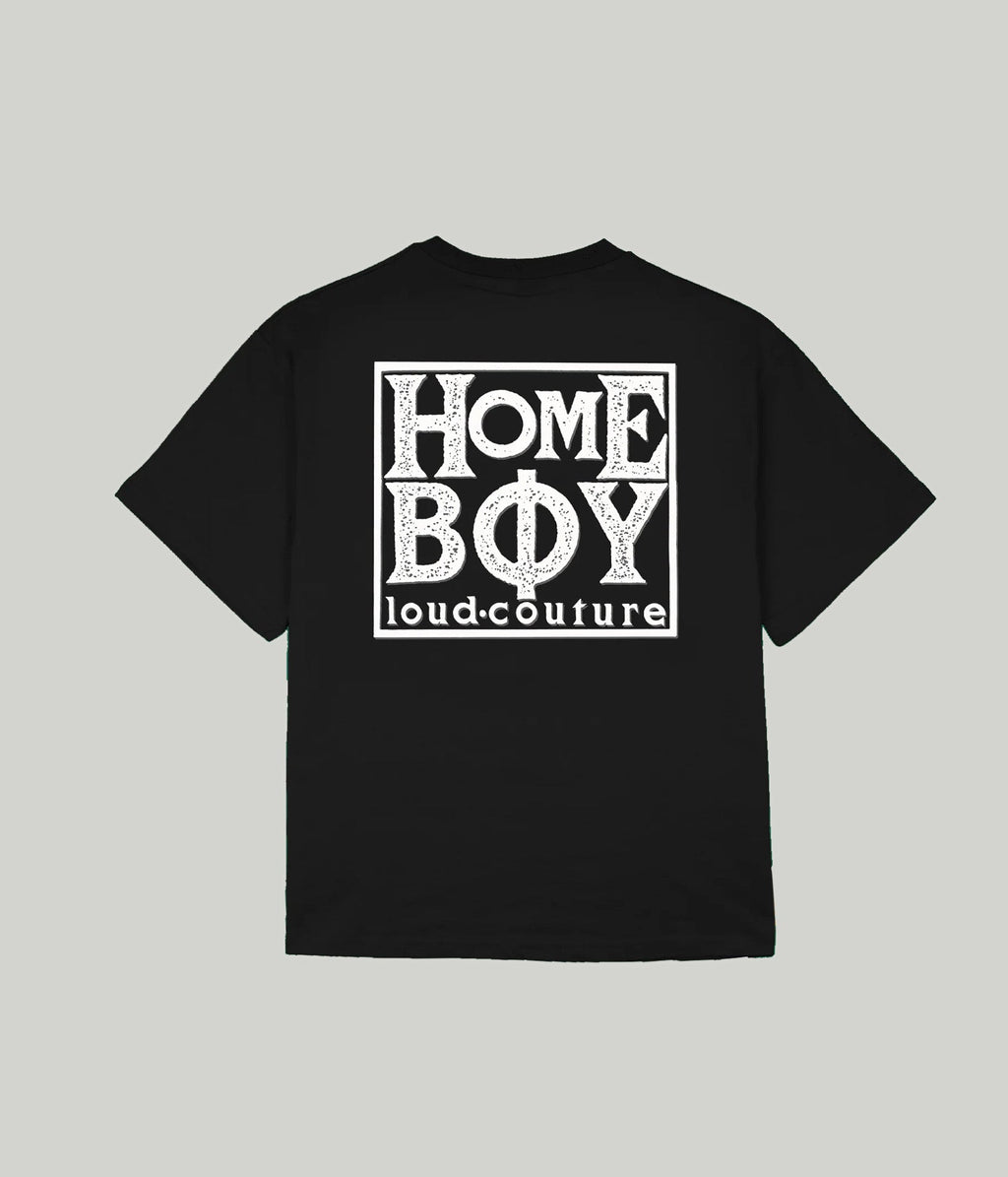 Homeboy Old School Tee – Black