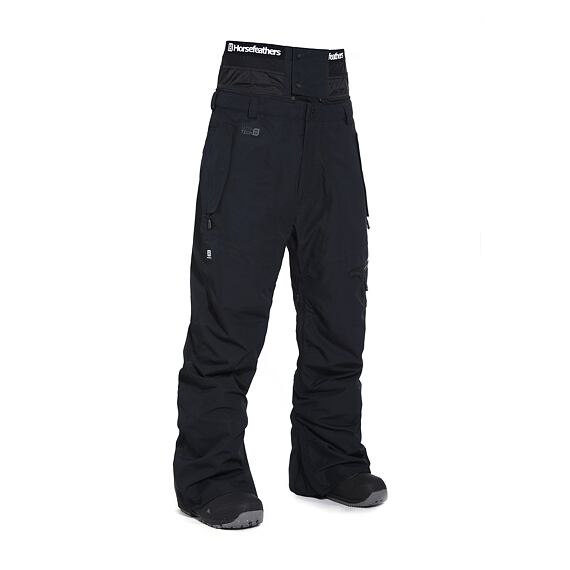 Horsefeathers Nelson Snowboardhose – Schwarz – Rückansicht