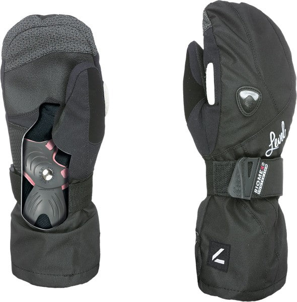 Level Butterfly W Mitt Damen-Fäustlinge – Black