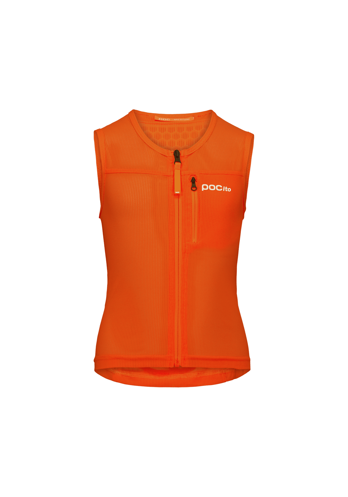 POCito VPD Air Vest – Fluorescent Orange – Vorderansicht
