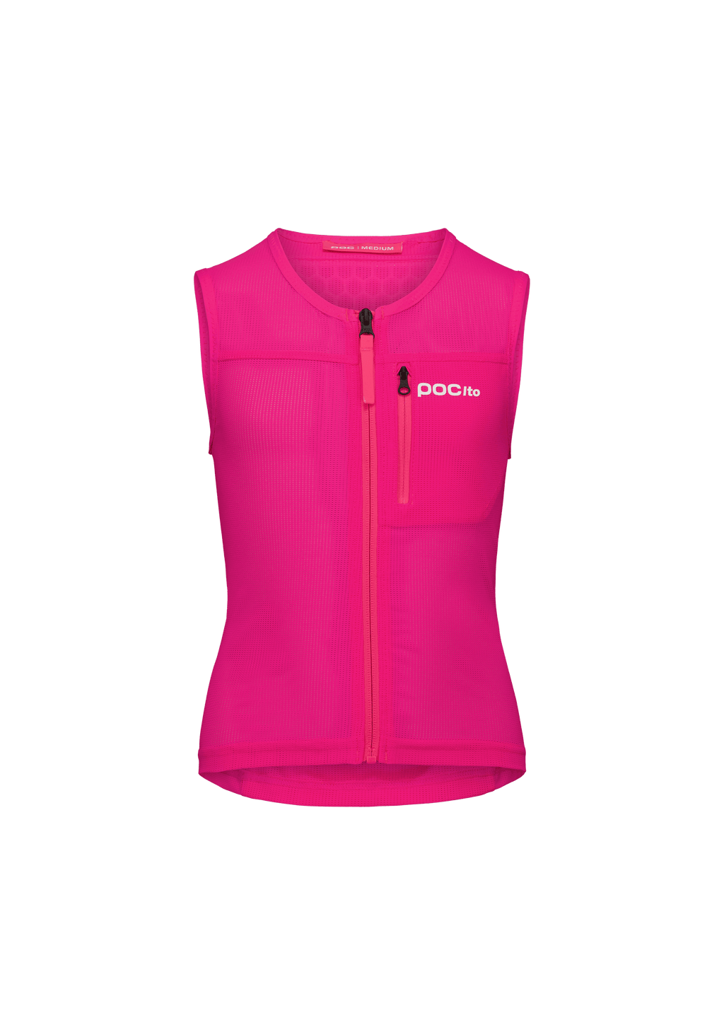 POCito VPD Air Vest – Fluorescent Pink – Vorderansicht