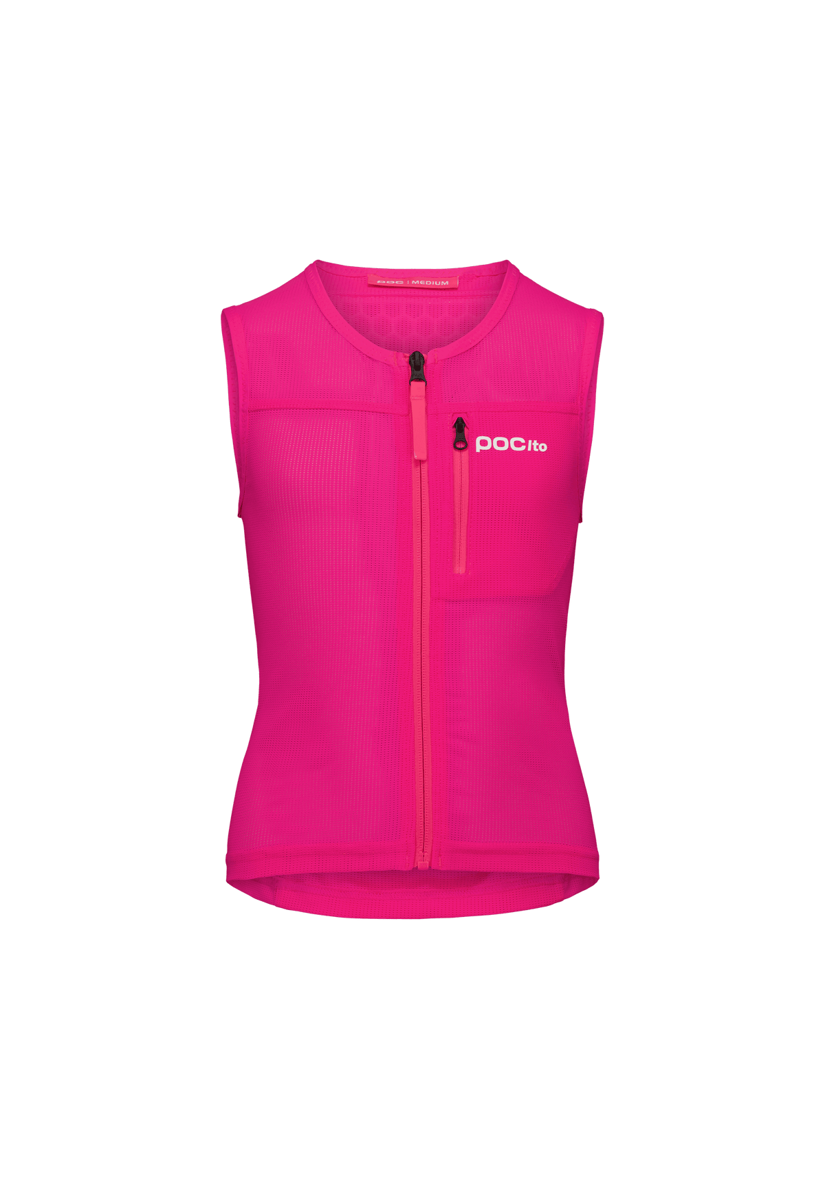 POCito VPD Air Vest – Fluorescent Pink – Vorderansicht