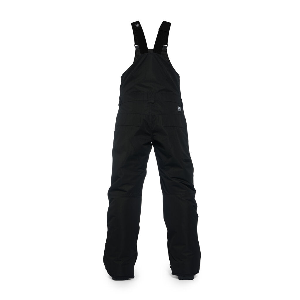 Horsefeathers Tilda Damen-Snowboardlatzhose – Black/Floral Cheetah – Rückansicht