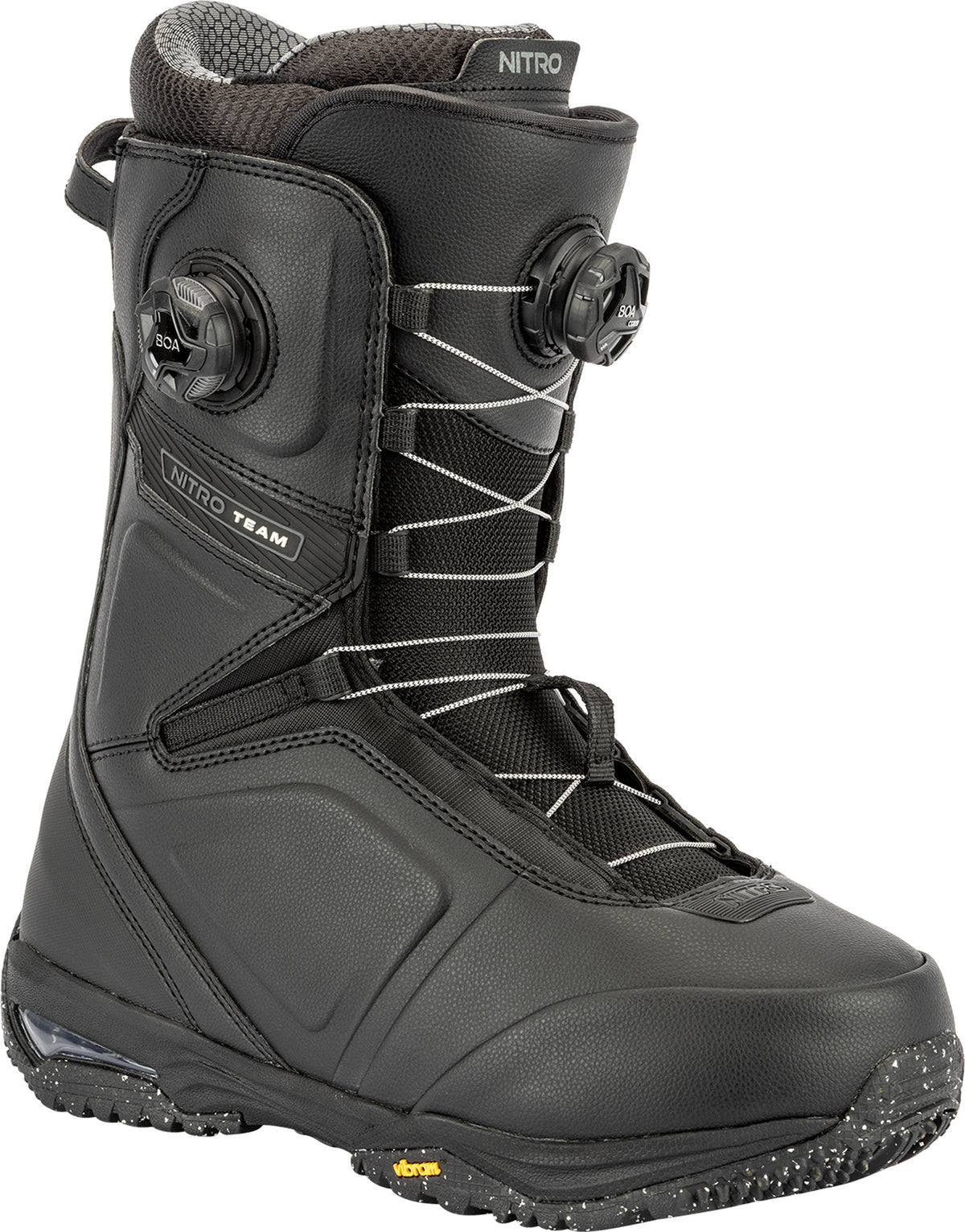 Nitro Team BOA Wide Herren-Snowboardboots 2026 – Black