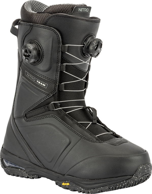 Nitro Team BOA Wide Herren-Snowboardboots 2026 – Black