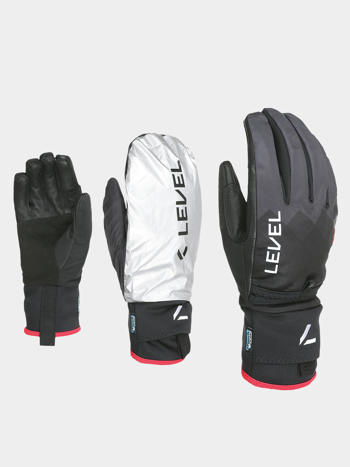 Level Ski Alper Light 3489UG Handschuhe Black