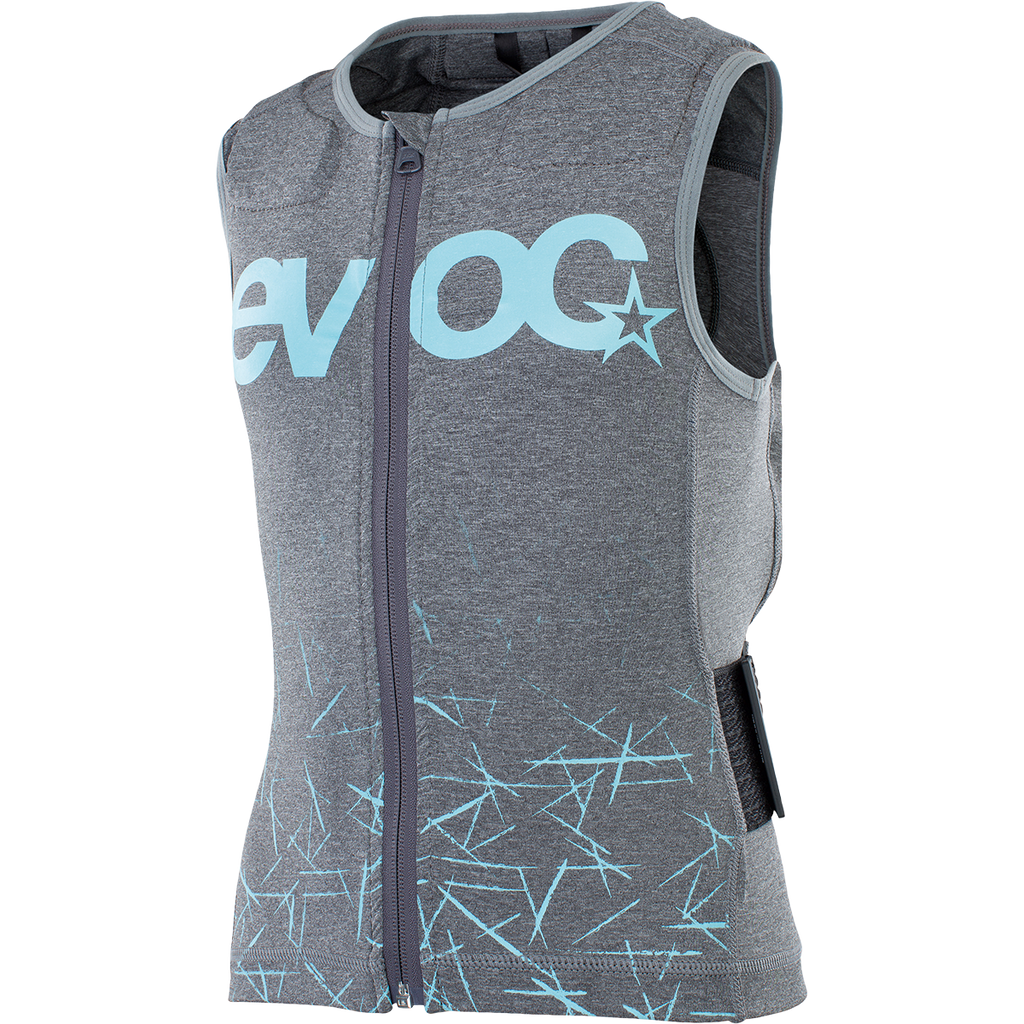 EVOC Protector Vest Kids – Carbon Grey – Vorderansicht