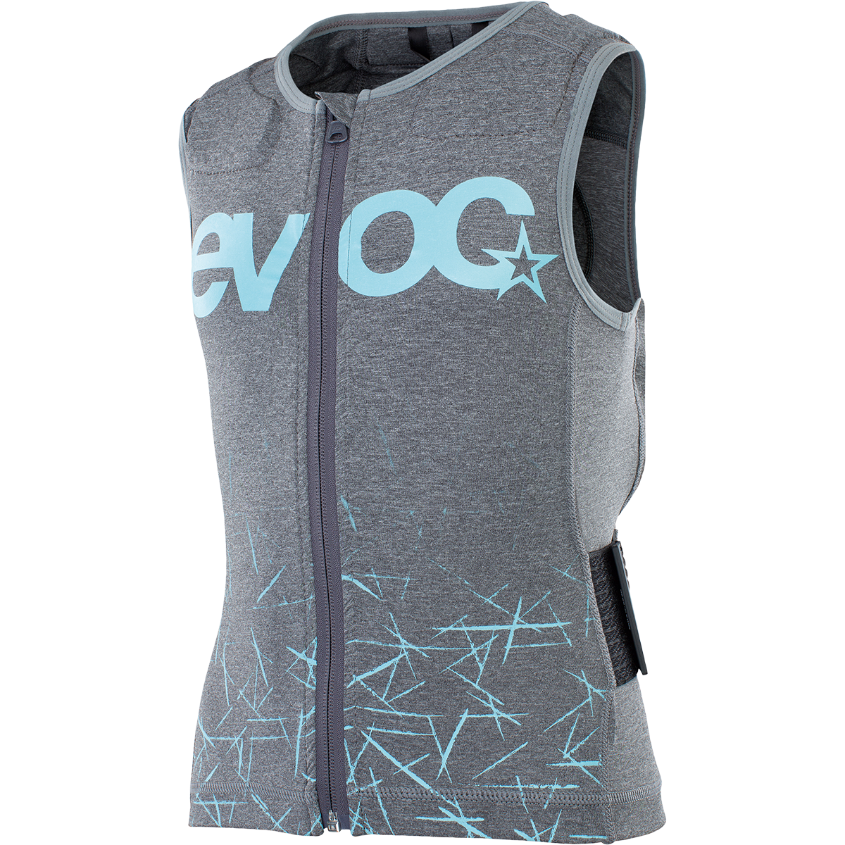 EVOC Protector Vest Kids – Carbon Grey – Vorderansicht