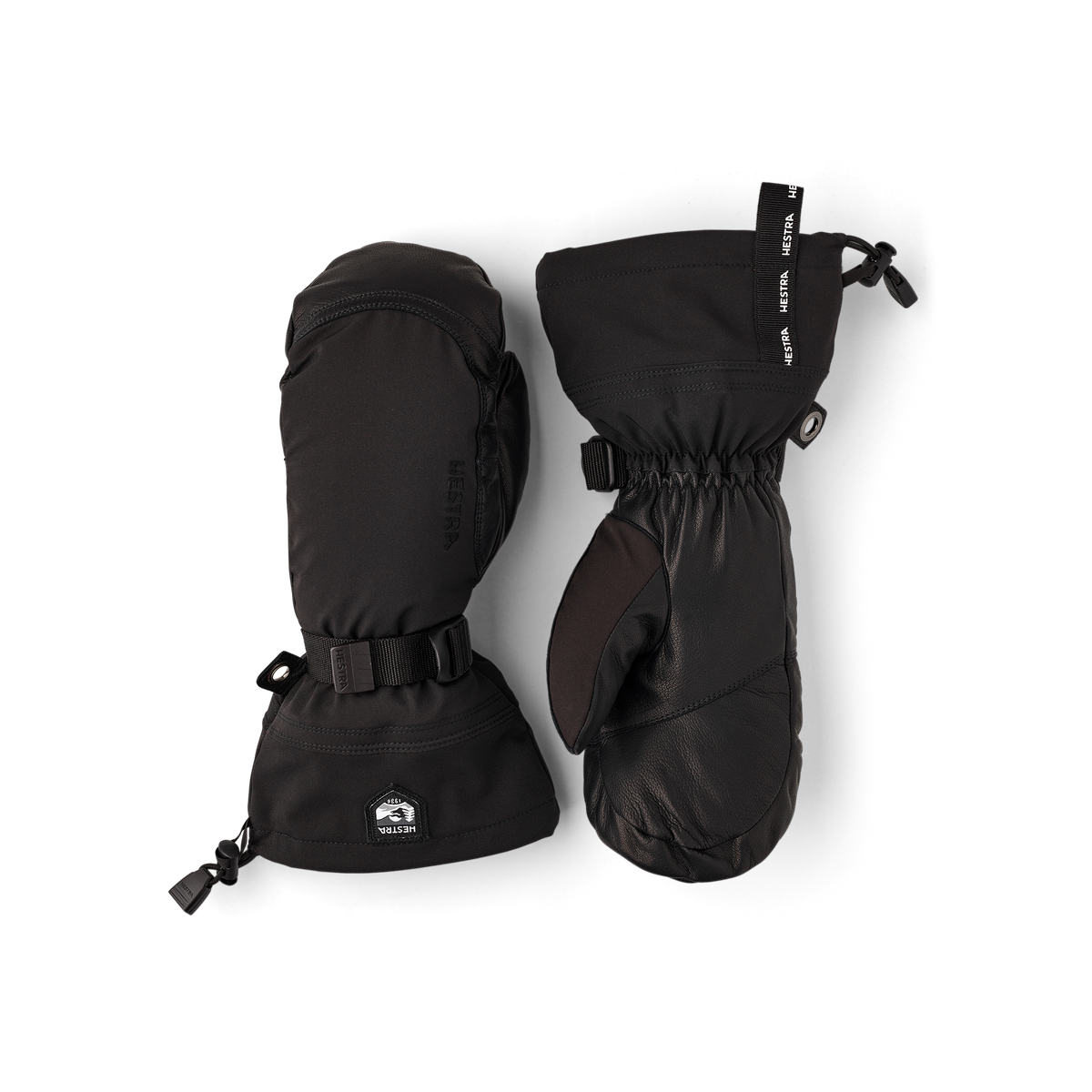 Hestra Army Leather Extreme Fäustlinge – Schwarz