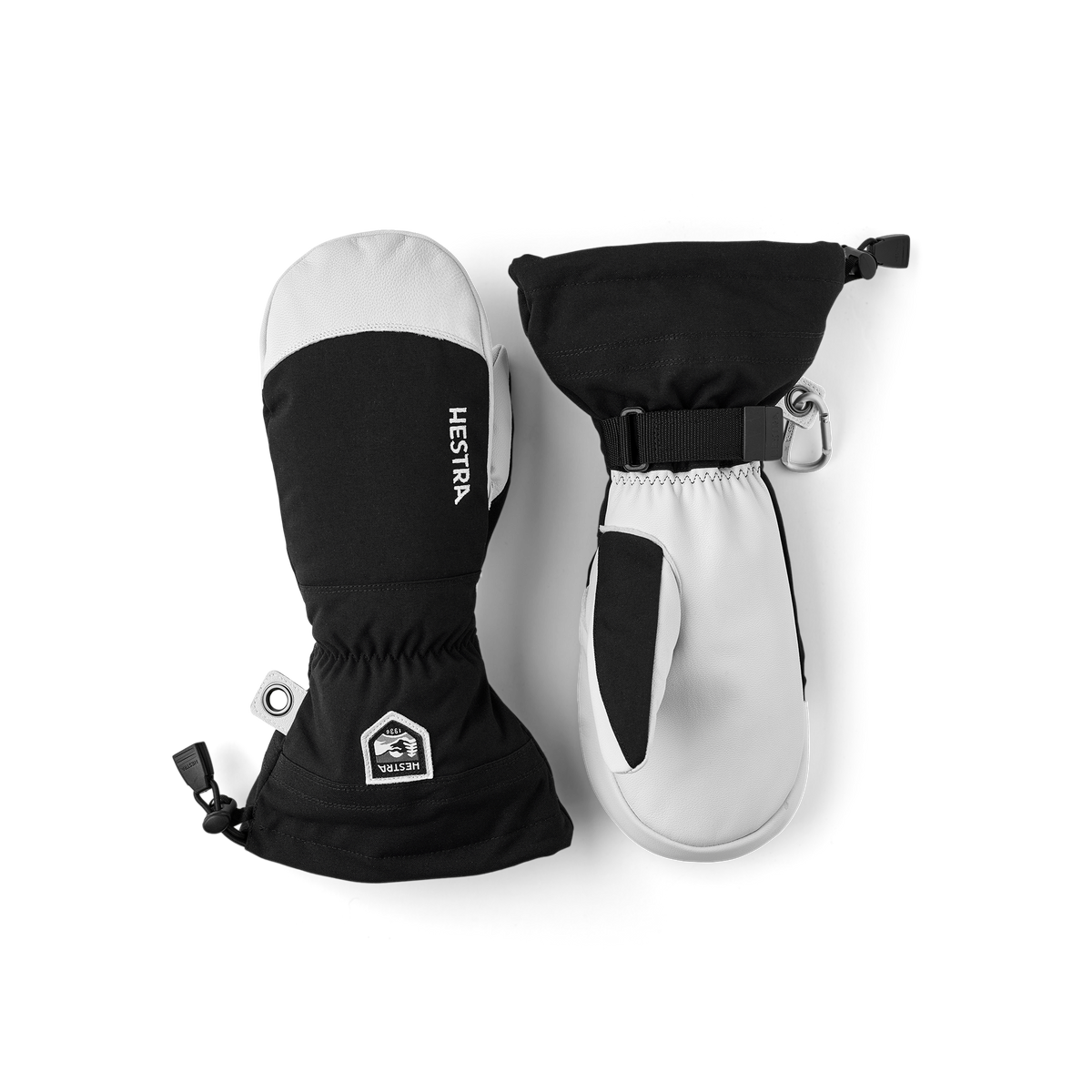 Hestra Army Leather Heli Ski Fäustlinge – Schwarz