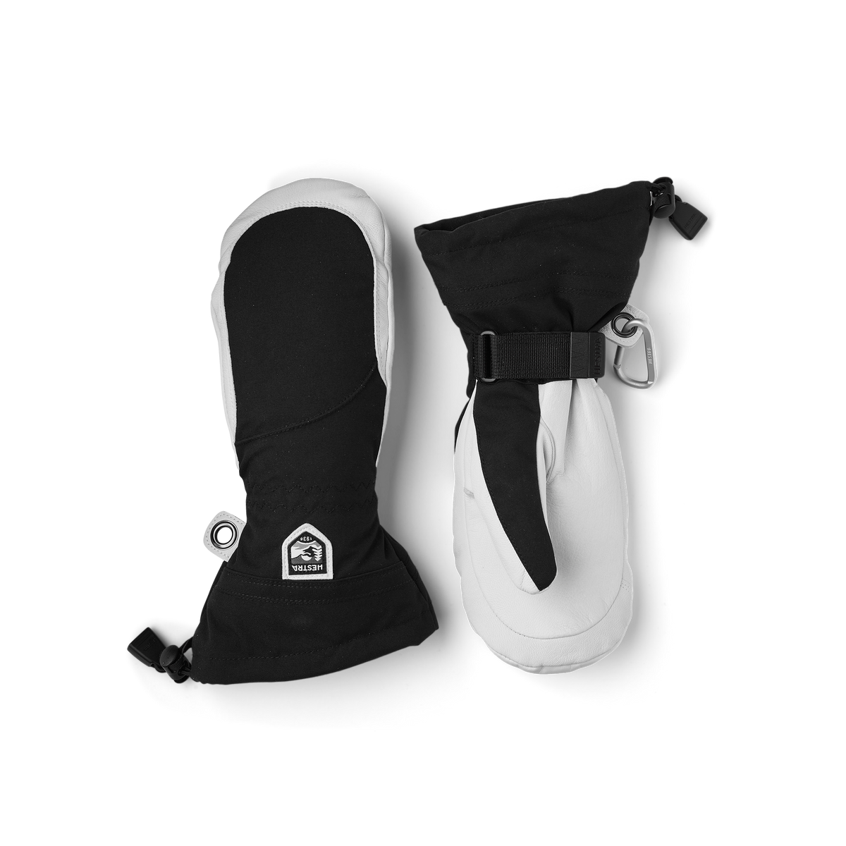 Hestra Heli Ski Female Fäustlinge – Schwarz/Offwhite