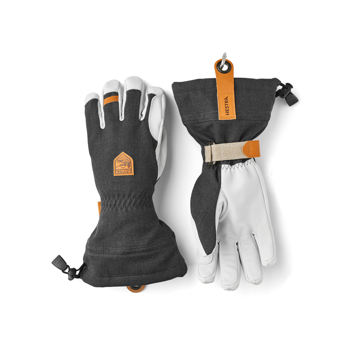 Hestra Army Leather Patrol Gauntlet Skihandschuhe – Anthrazit