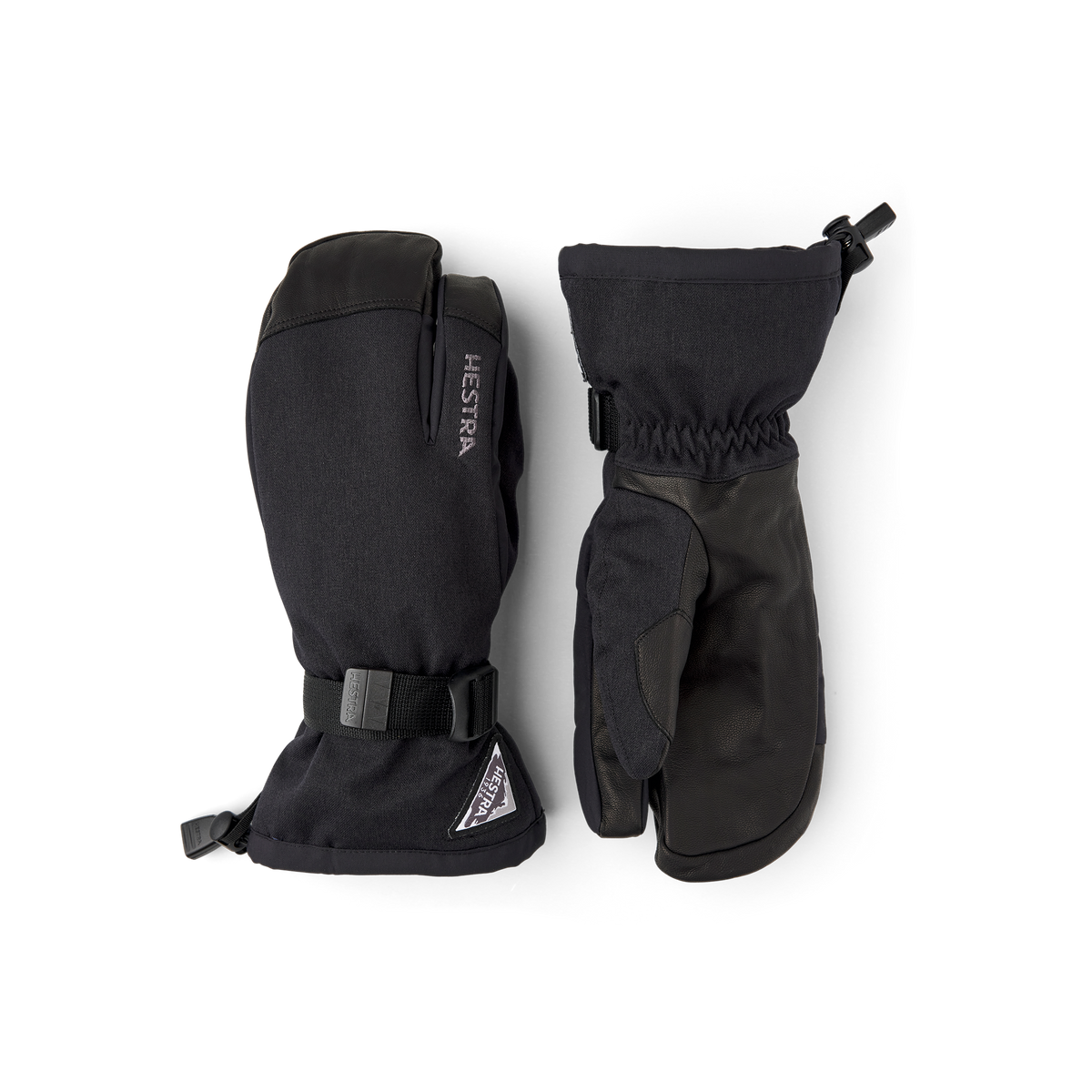 Hestra Powder Gauntlet 3-Finger-Handschuhe – Schwarz