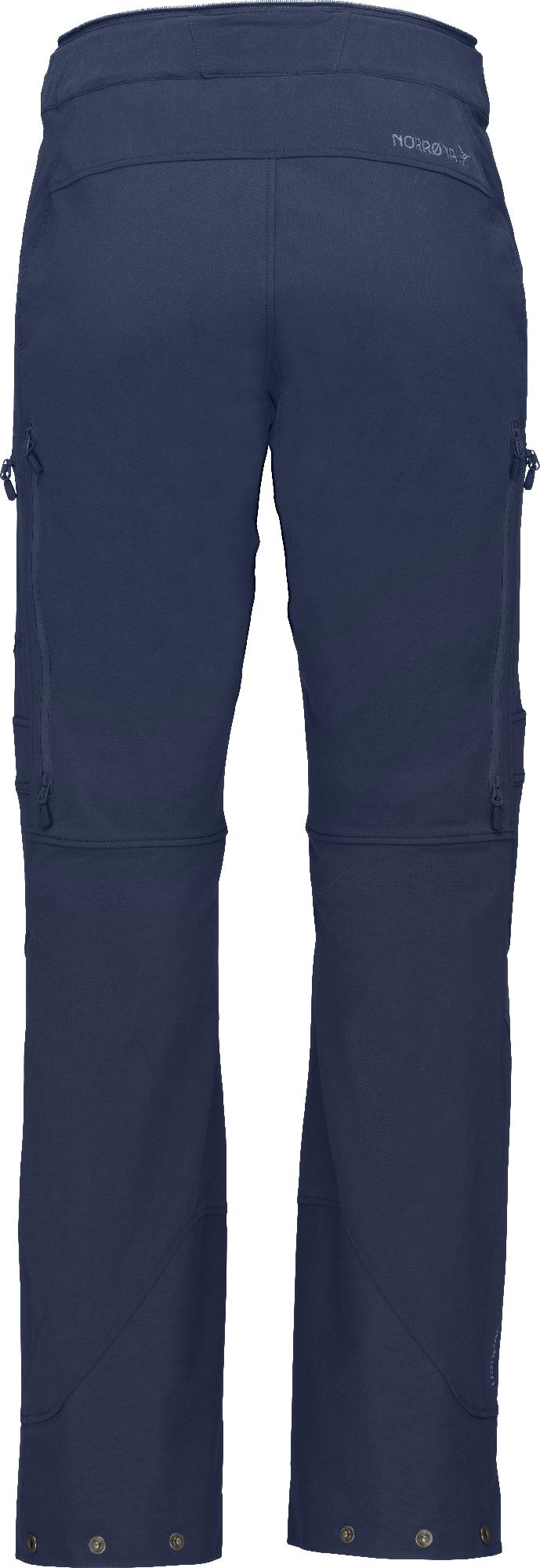 Norrøna Lyngen flex1 Pants Damen – Indigo Night – Rückansicht