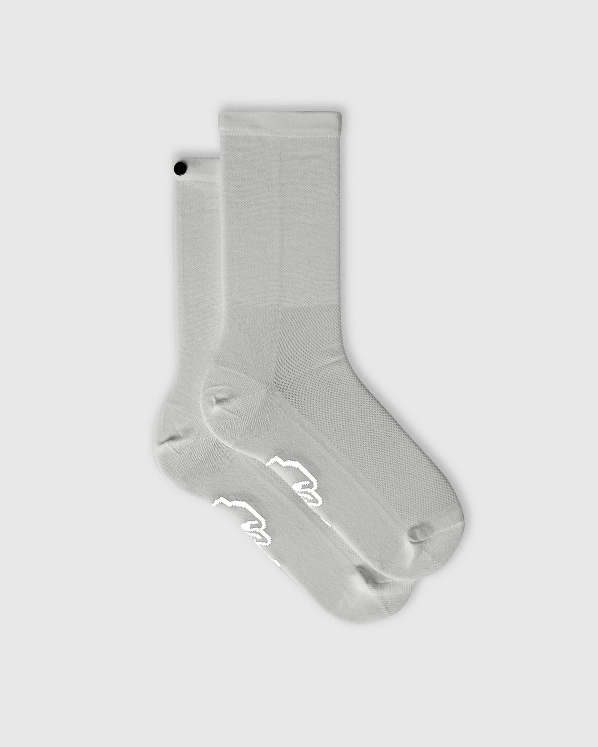 FINGERSCROSSED Classic Silver – Radsocken in Silber