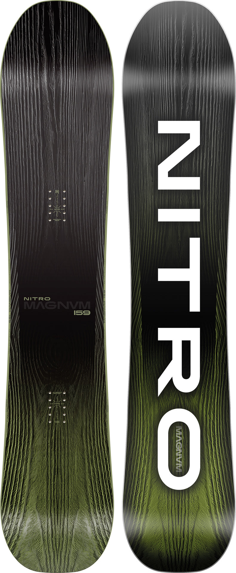 Nitro Magnum Snowboard 2027 – Ober- und Unterseite