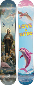Nitro Cheap Thrills x Love Snowboard 2027 – Ober- und Unterseite