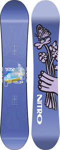 Nitro Zaza Damen-Snowboard 2027 – Ober- und Unterseite