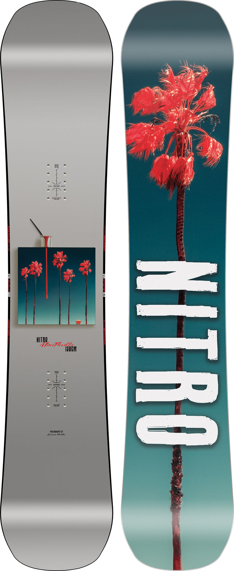 Nitro Mini Thrills Jugend-Snowboard 2027 – Ober- und Unterseite