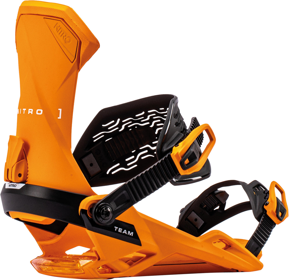 Nitro Team Snowboardbindung 2027 – Vivid Orange