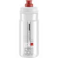 ELITE JET Trinkflasche, 550 ml, Transparent / Rot