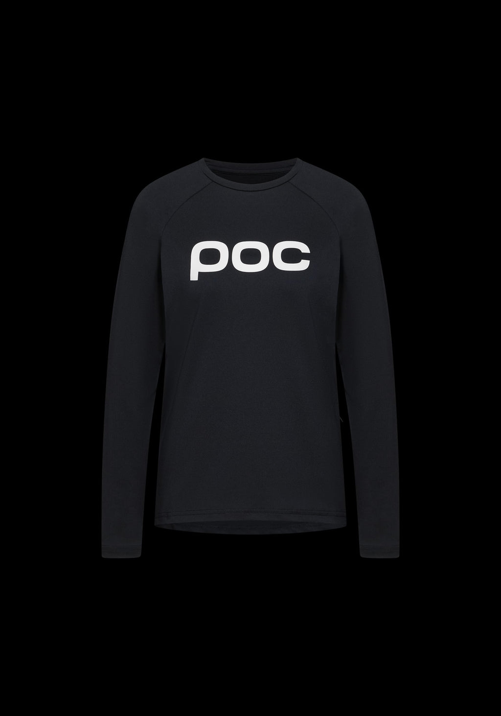 POC Reform Enduro Damen-Langarmtrikot – Uranium Black – Vorderansicht