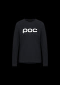 POC Reform Enduro Damen-Langarmtrikot – Uranium Black – Vorderansicht