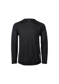 POC Essential DH Langarmtrikot – Carbon Black – Vorderansicht