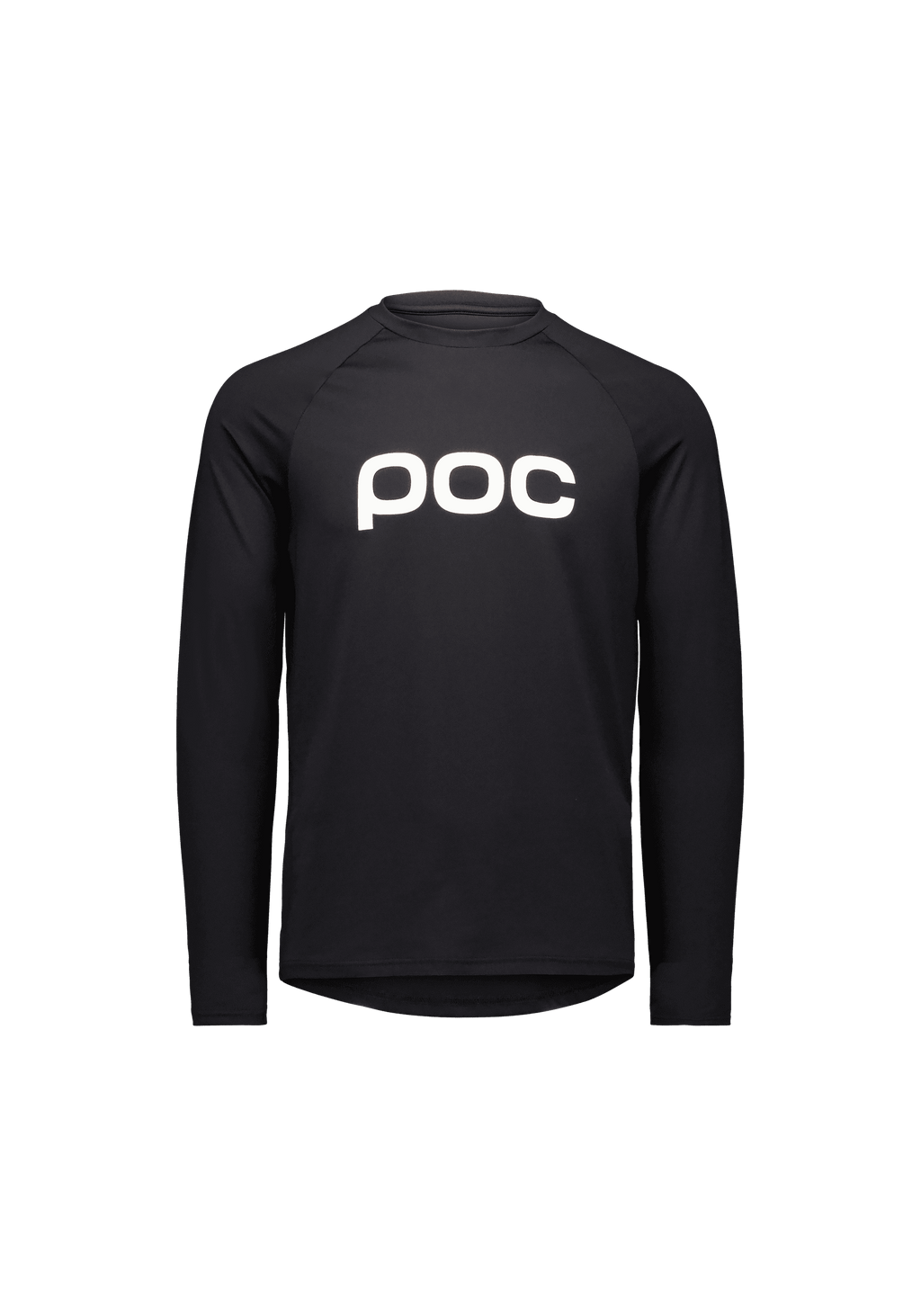POC Reform Enduro Langarmtrikot – Uranium Black Vorderansicht