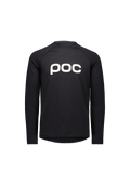 POC Reform Enduro Langarmtrikot – Uranium Black Vorderansicht