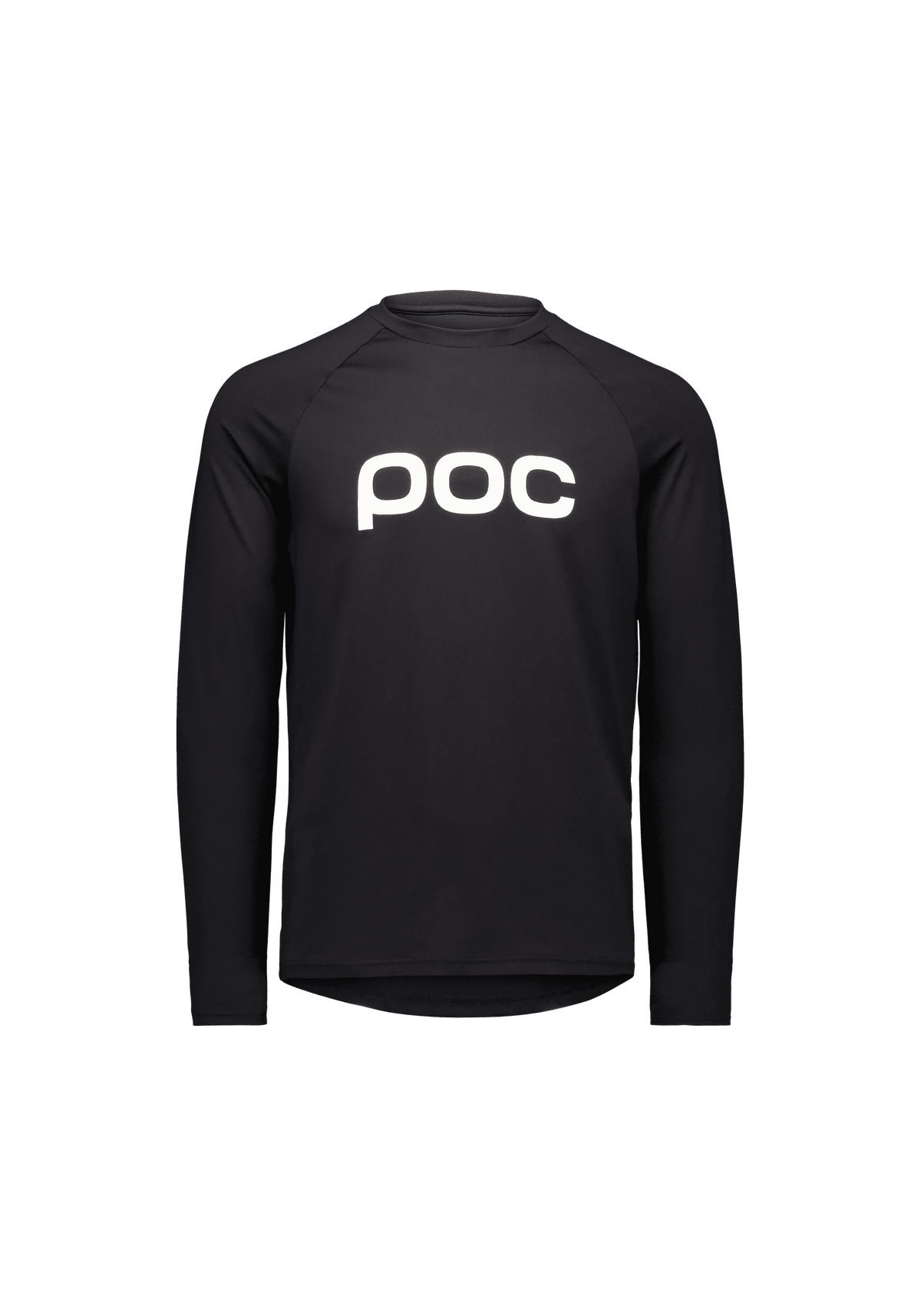 POC Reform Enduro Langarmtrikot – Uranium Black Vorderansicht