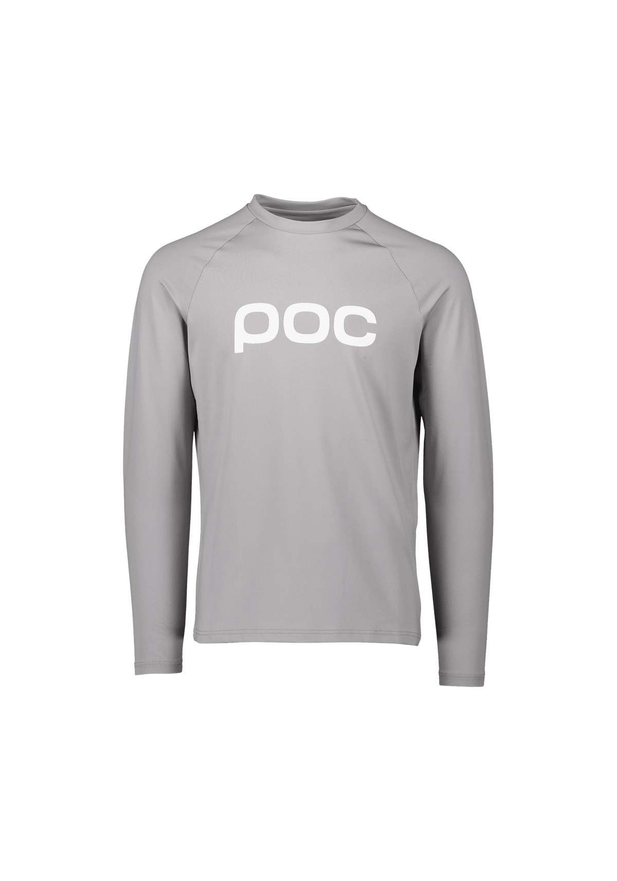 POC Reform Enduro Langarmtrikot – Alloy Grey Vorderansicht