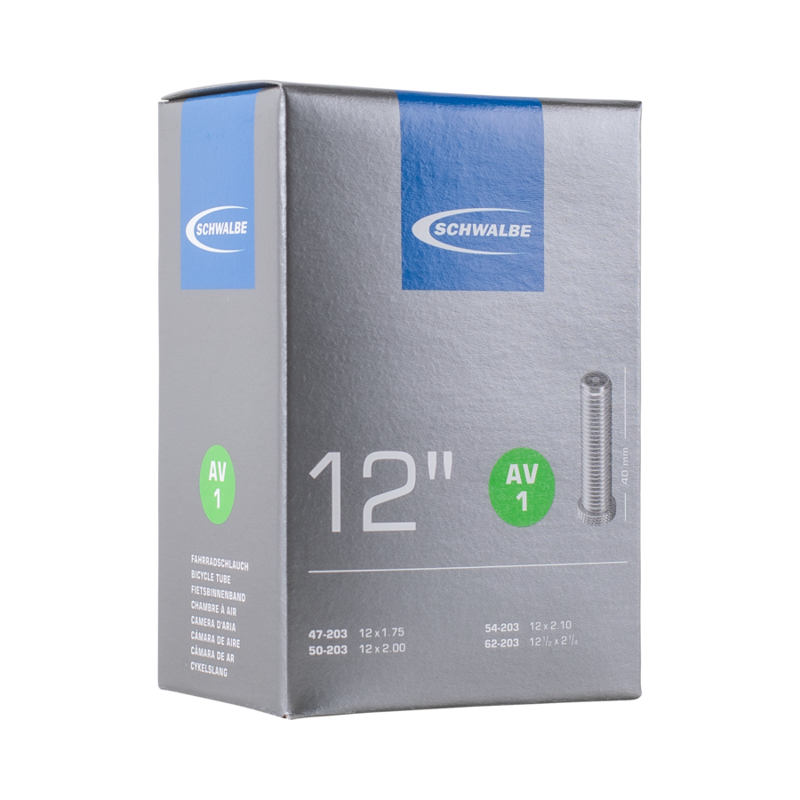 Schwalbe AV1 Fahrradschlauch – 12 Zoll – 40 mm