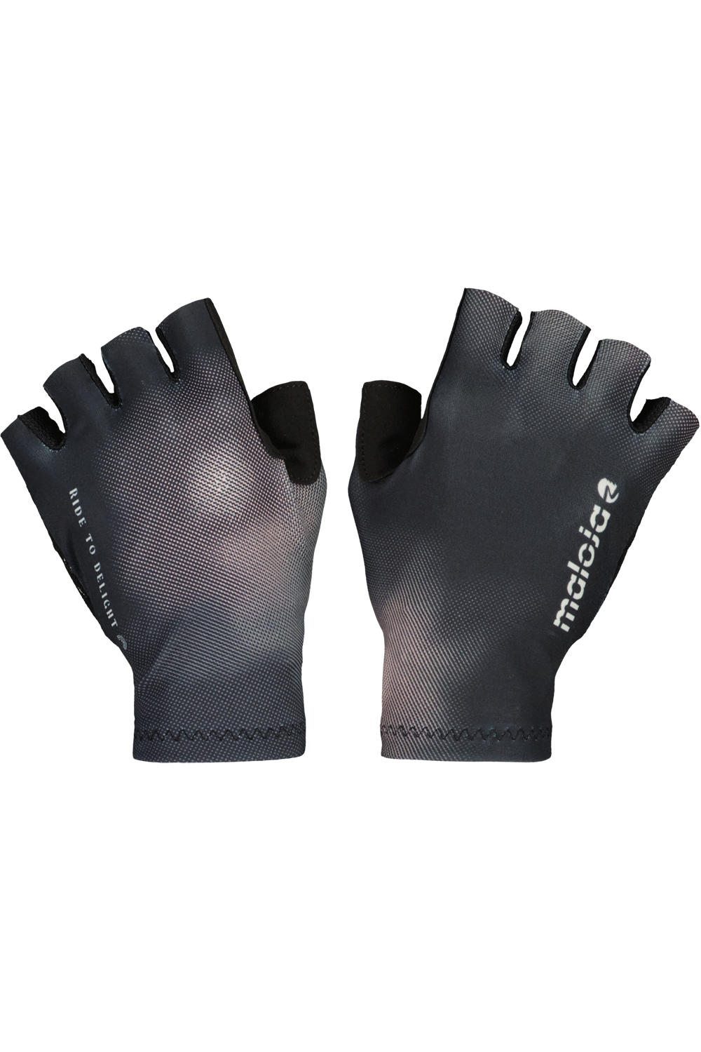 Maloja HabichtM. Fahrradhandschuhe – Deep Black Bloom