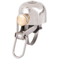 M-WAVE Bella C-Yell Mini-Klingel – Silber