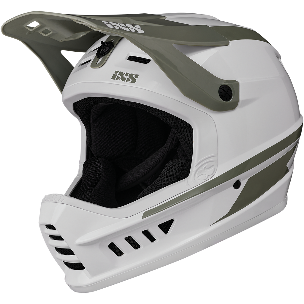iXS Xact Evo Fullface Helm – White / Chalk – Ansicht 1