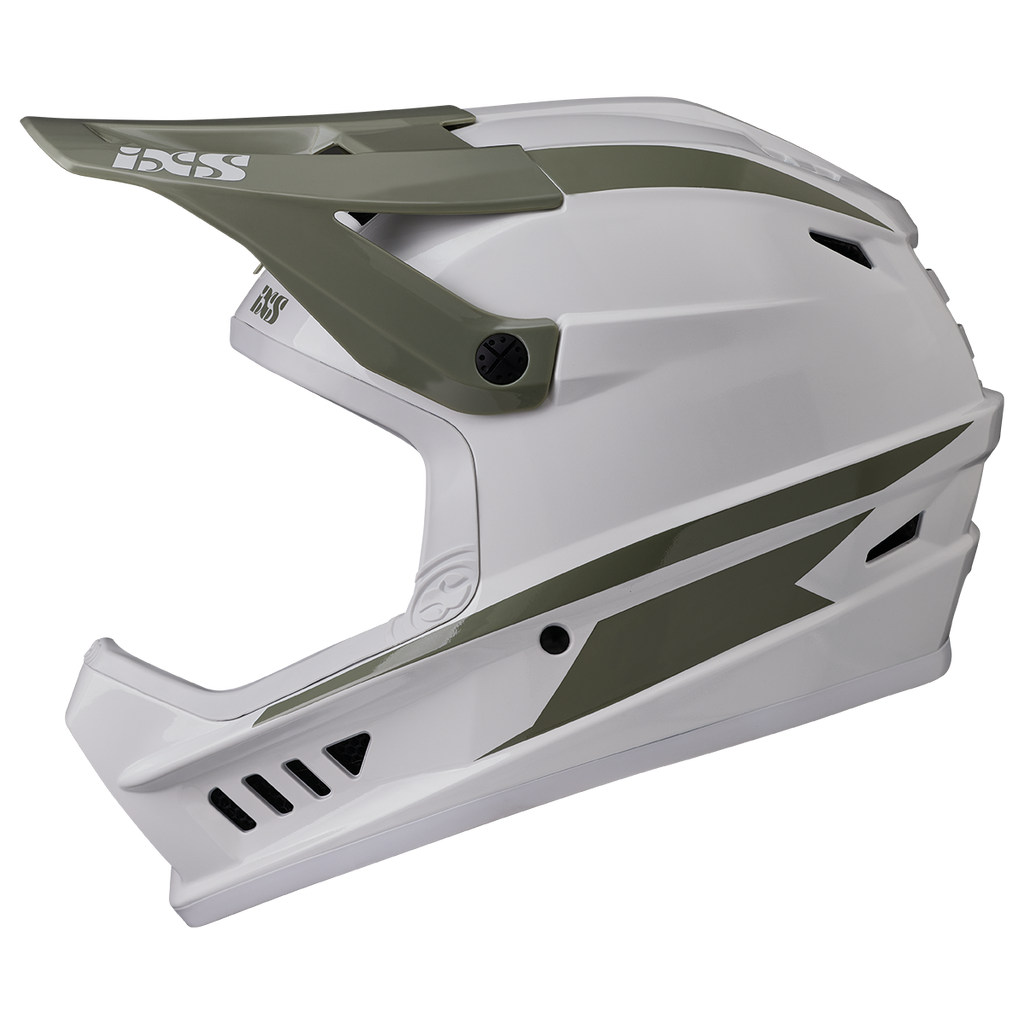iXS Xact Evo Fullface Helm – White / Chalk – Ansicht 2