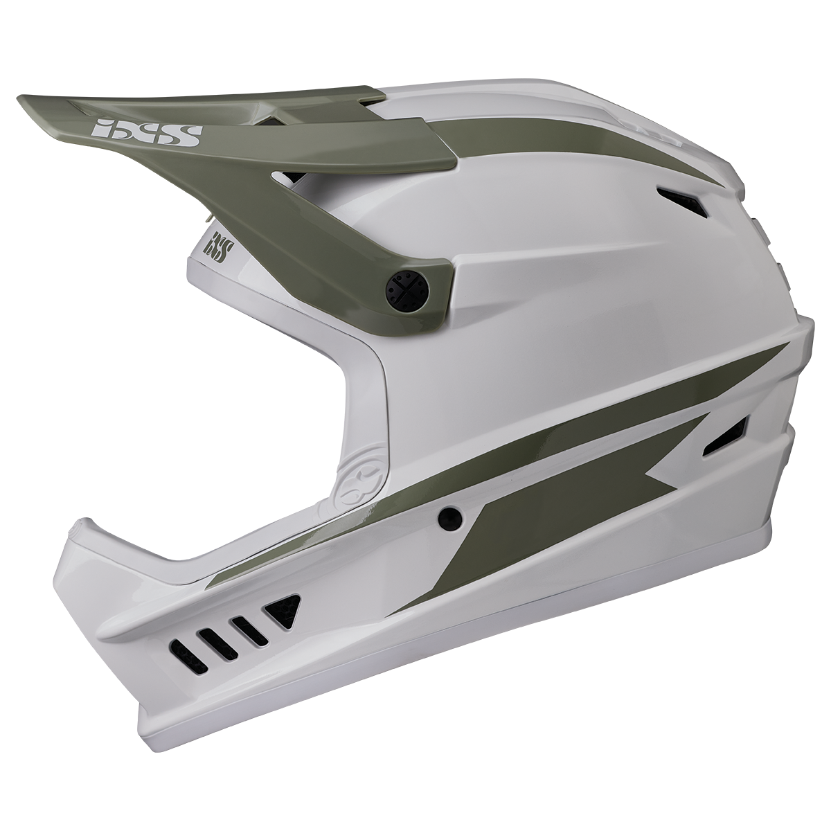 iXS Xact Evo Fullface Helm – White / Chalk – Ansicht 2
