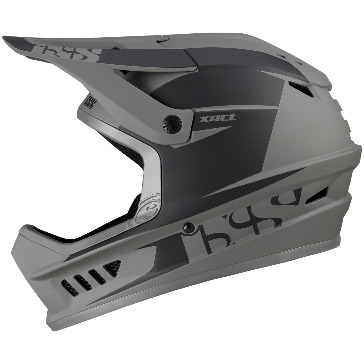 iXS Xact Evo Fullface Helm – Black / Graphite – Ansicht 3