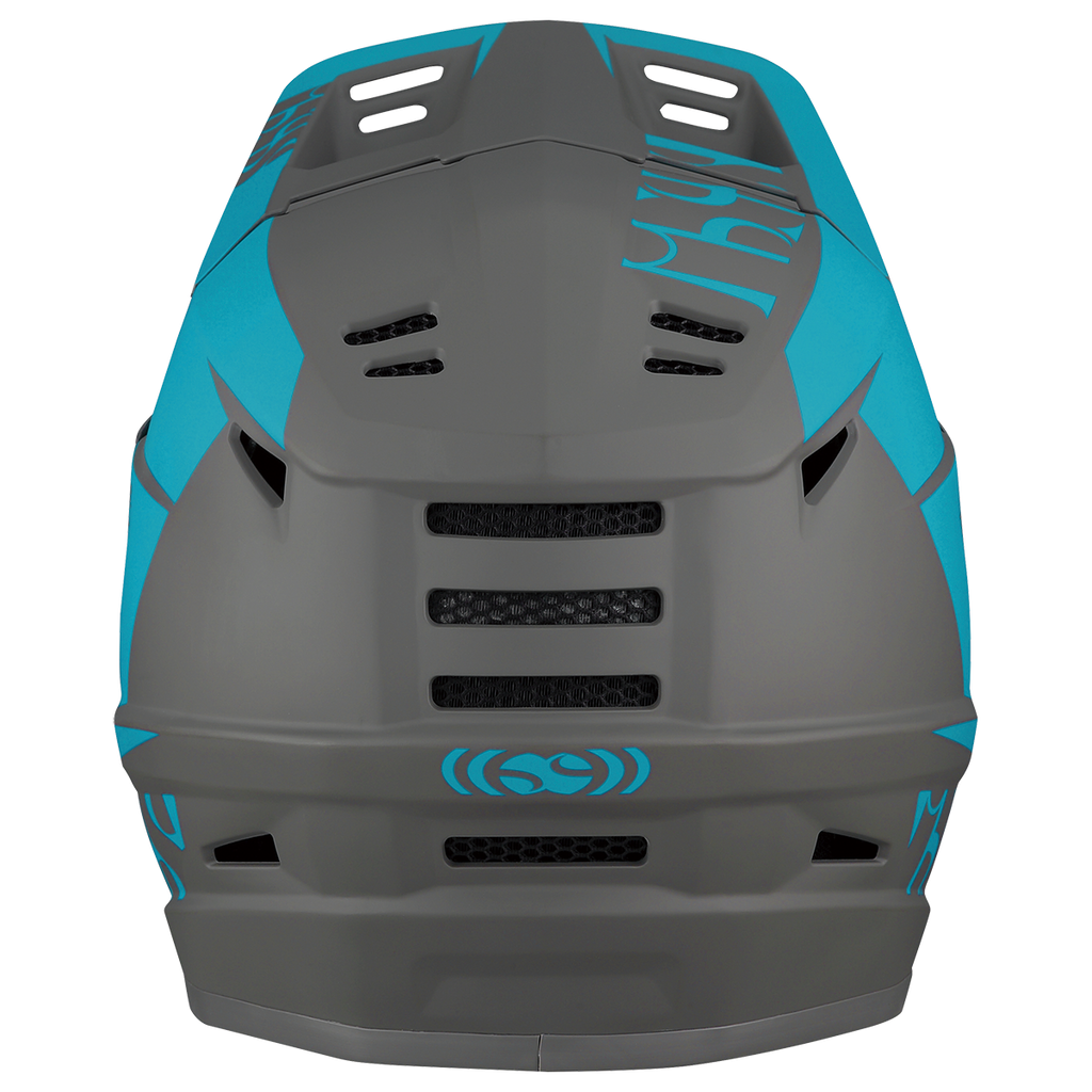 iXS Xact Evo Fullface Helm – Lagoon / Graphite – Ansicht 3