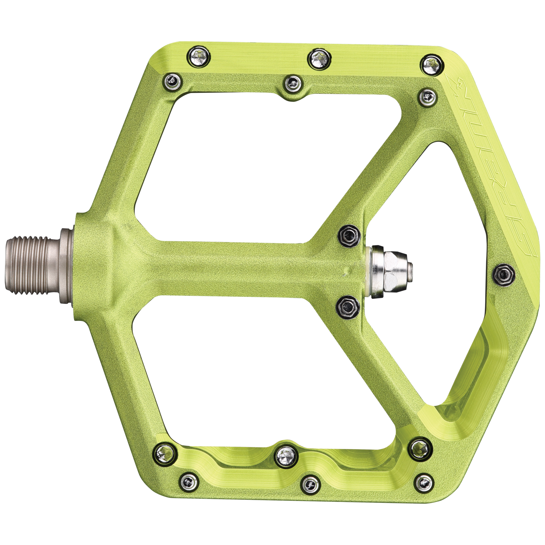SPANK OOZY REBOOT PEDAL GREEN