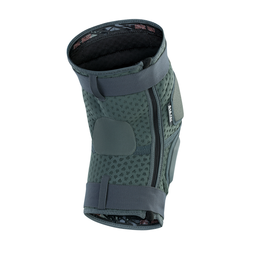 ION K-Pact Zip Knieprotektoren Thunder Grey