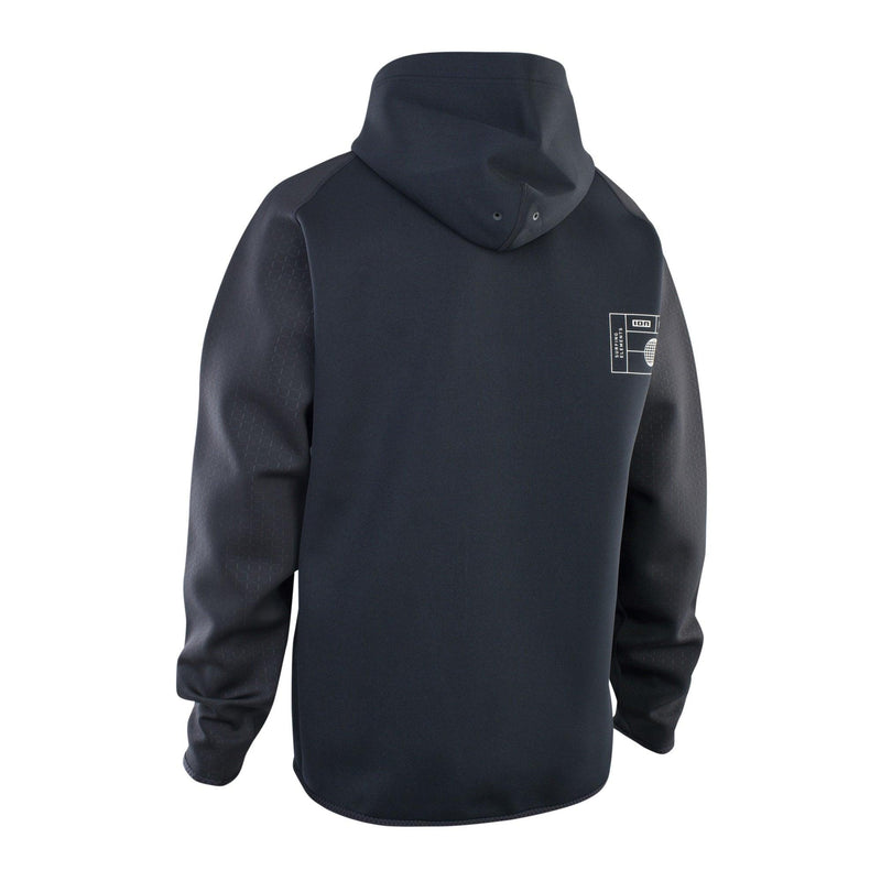 ION Water Hoody Neo Lite Herren – Black – Rückansicht