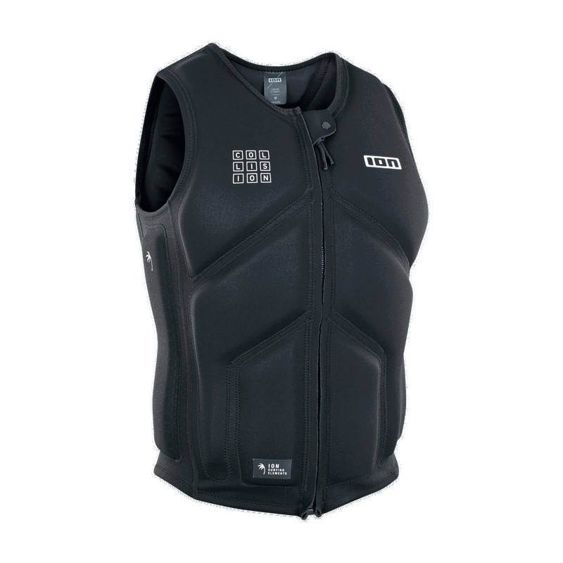 ION Collision Core Front Zip Herren – black